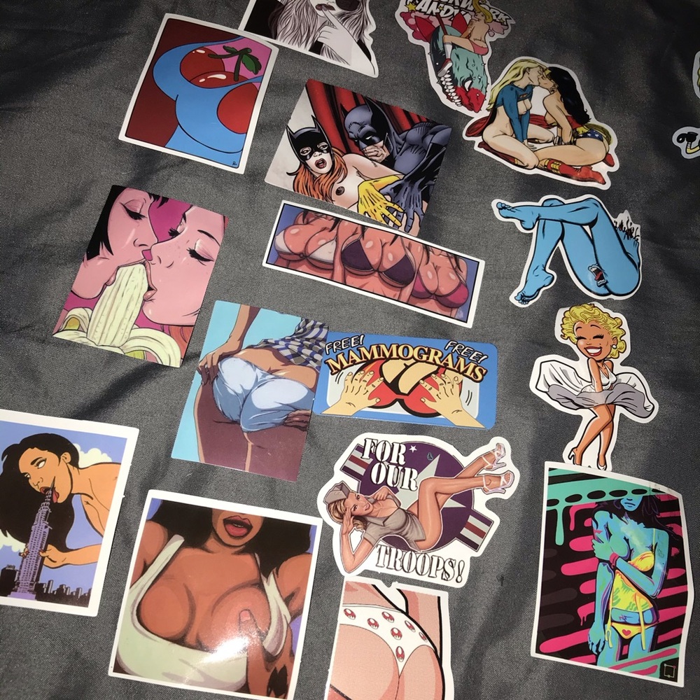 Stickers of girls